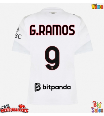 AC Milan Goncalo Ramos #9 Replica Away Stadium Shirt for Women 2026-27 Short Sleeve